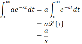 مثال دوم در تعریف تبدیل لاپلاس در سایت ریاضیات ایران